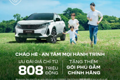 PEUGEOT 3008 ƯU ĐÃI GIÁ CHỈ TỪ 808 TRIỆU ĐỒNG + ƯU ĐÃI THÊM DỊCH VỤ PHỦ GẦM CHÍNH HÃNG