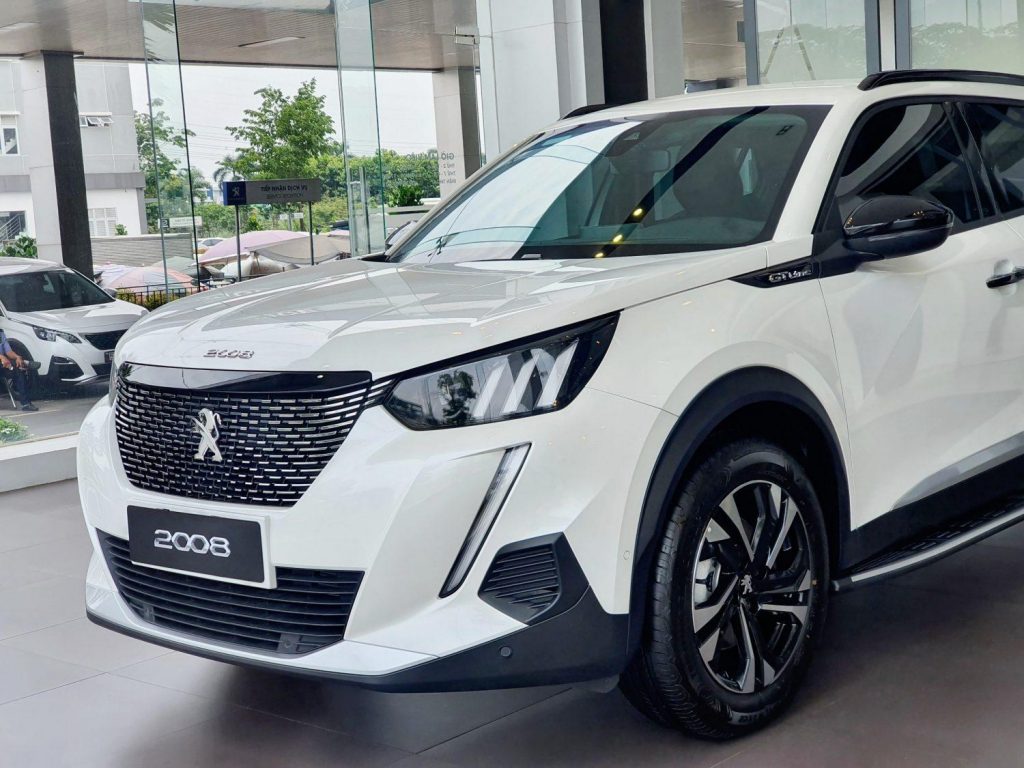 peugeot 2008 trắng