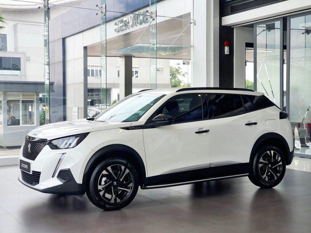 peugeot 2008 trắng