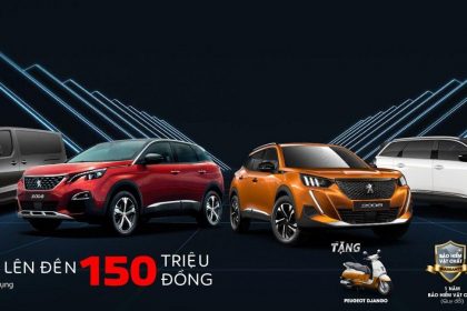 Bảng giá xe Peugeot mới nhất – Tháng 7.2021
