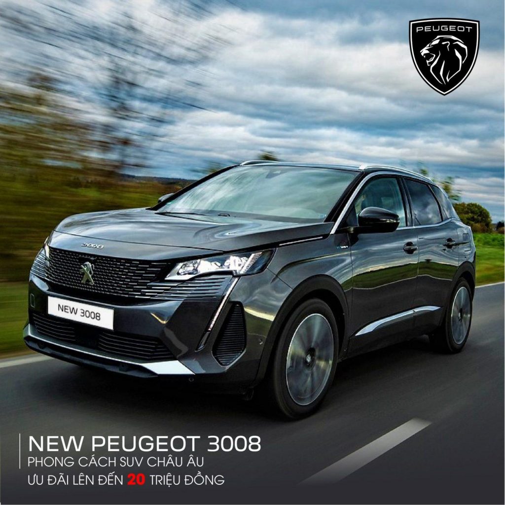 giá xe new peugeot 3008