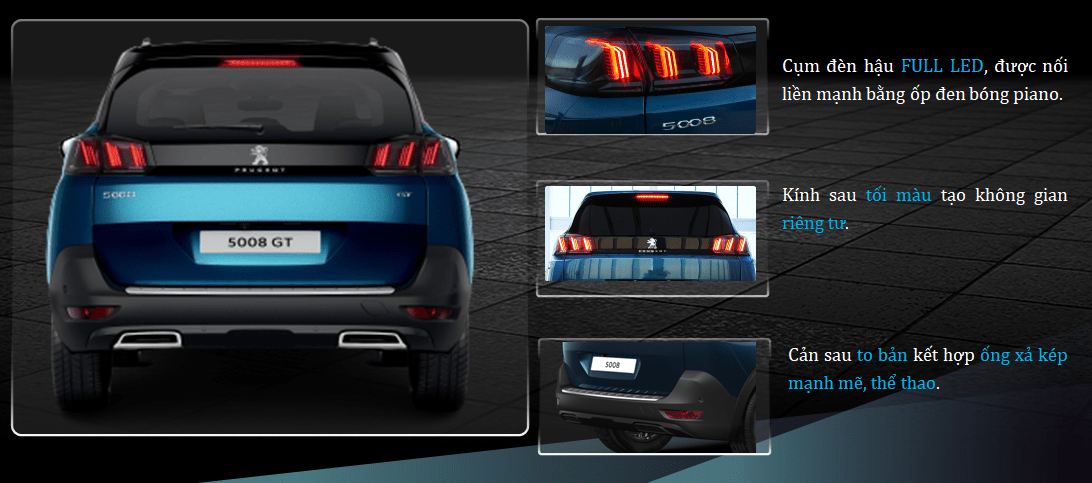 Ngoại thất Peugeot 5008 Mới