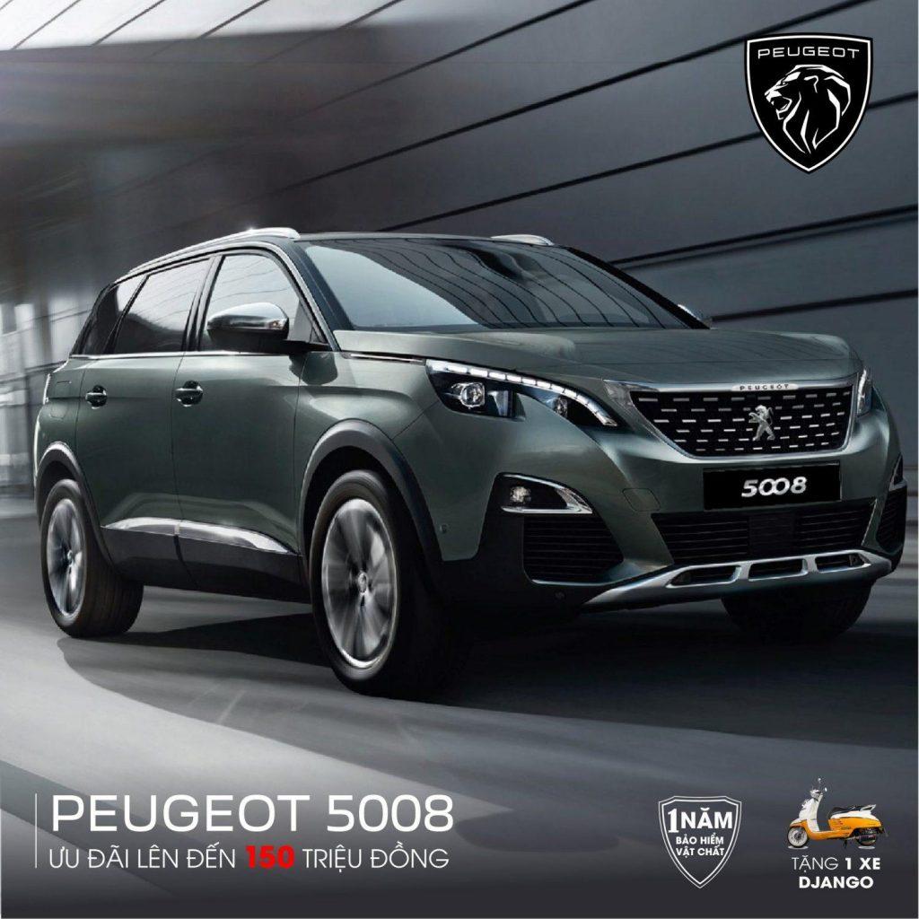 giá xe peugeot 5008