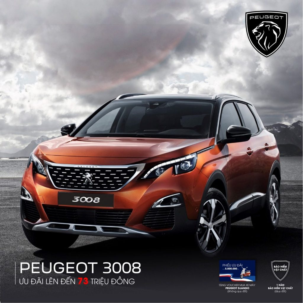 giá xe peugeot 3008