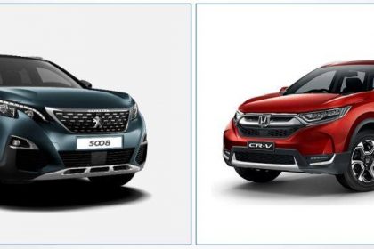 ĐÁNH GIÁ – SO SÁNH PEUGEOT 5008 VÀ HONDA CR-V