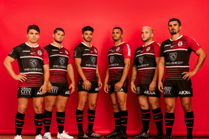 Nhận dạng PEUGEOT mới trên áo Stade Toulousa