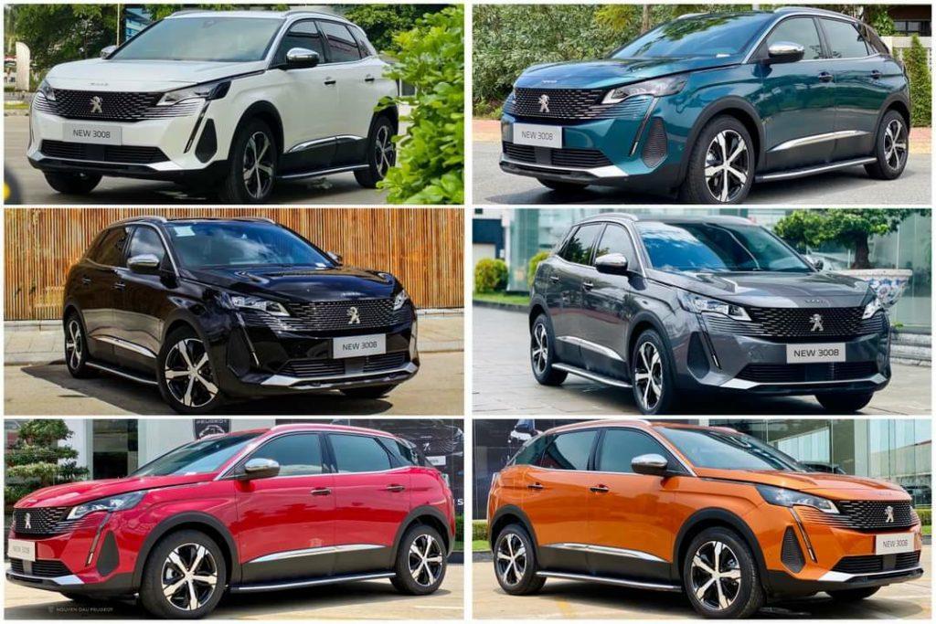 Read more about the article Màu Xe New Peugeot 3008 GT