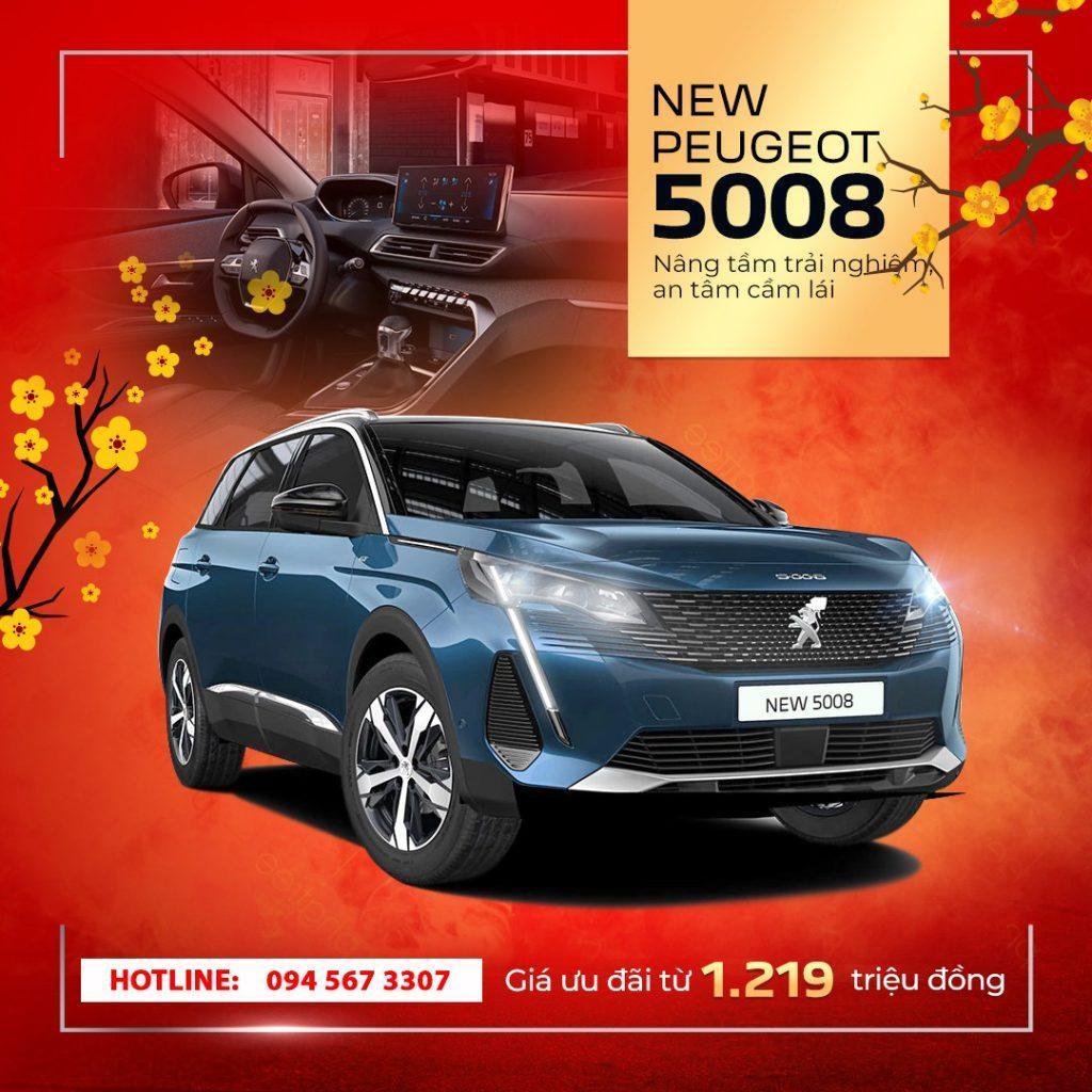 New Peugeot 5008 Tết 2022