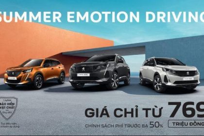 BẢNG GIÁ XE PEUGEOT THÁNG 4 NĂM 2022