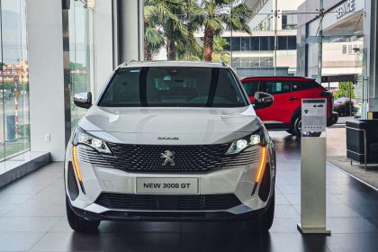 1 XE DUY NHẤT – NEW PEUGEOT 3008 GT TRẮNG SẴN XE GIAO NGAY