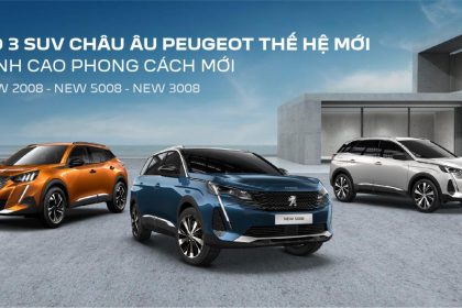 BẢNG GIÁ XE PEUGEOT THÁNG 10