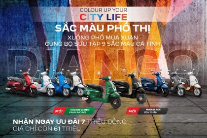 Màu xe máy Peugeot Django 125cc