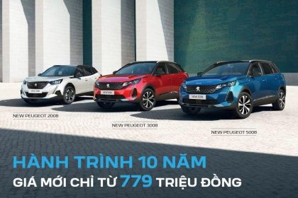 ƯU ĐÃI PEUGEOT THÁNG 4 – ĐÓN HÈ RỘN RÀNG