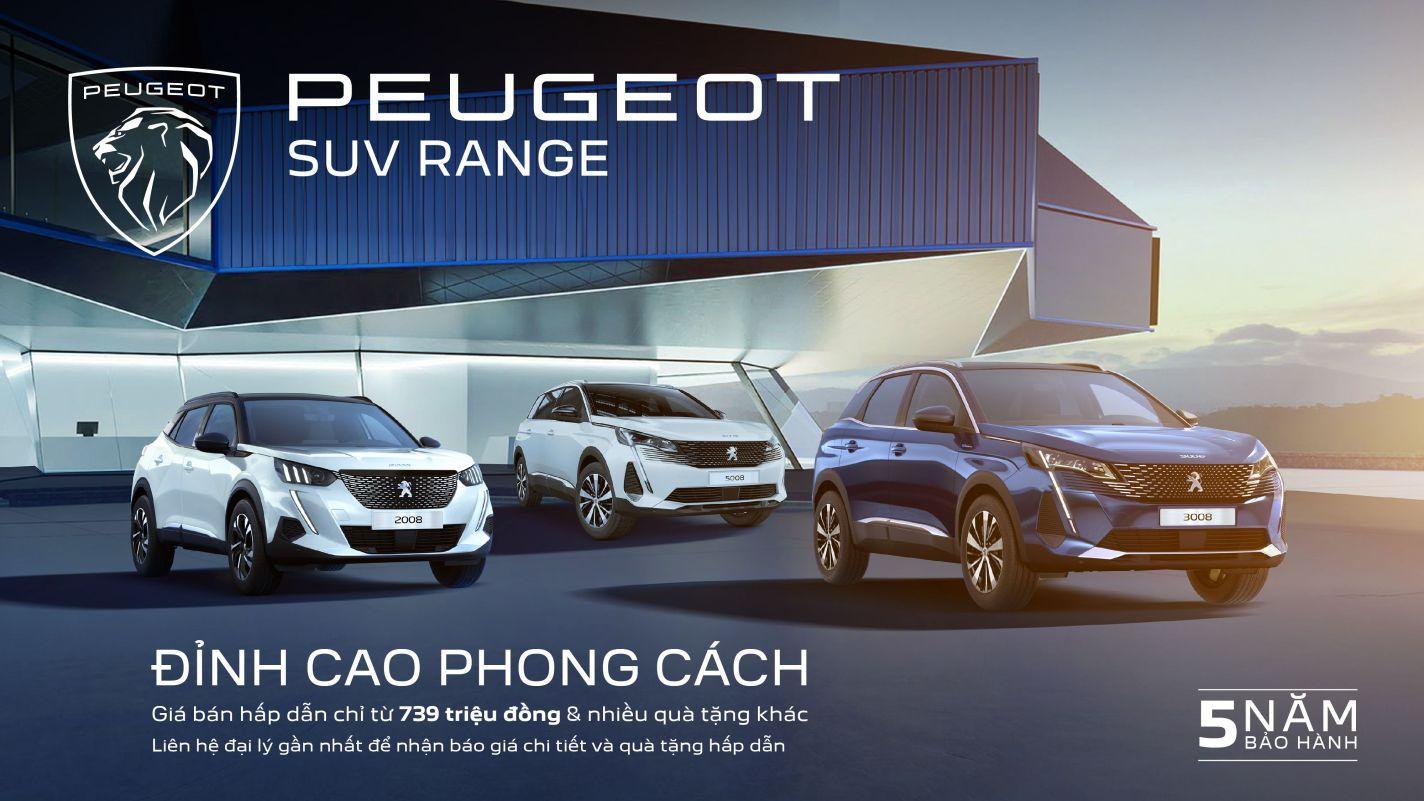 Read more about the article Bảng giá xe PEUGEOT niêm yết & lăn bánh tháng 8/2023