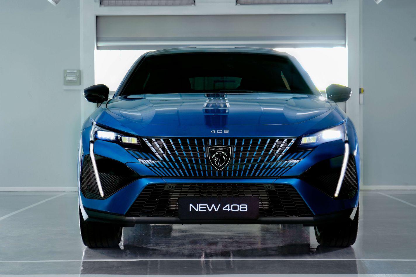 New Peugeot 408 Màu Xanh