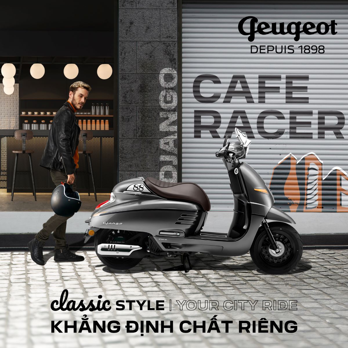 DJANGO CAFÉ RACER