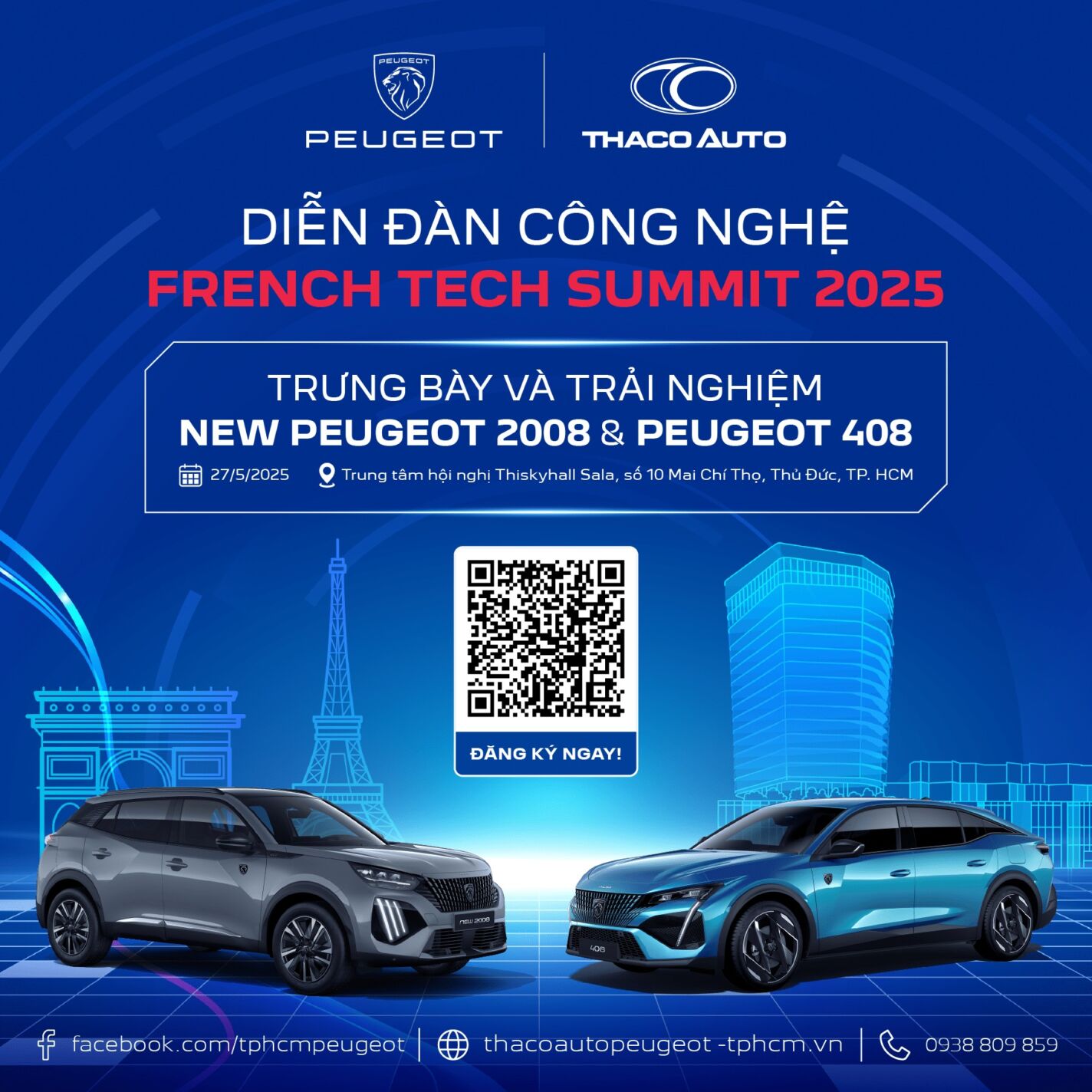 Read more about the article PEUGEOT x FRENCH TECH SUMMIT VIETNAM 2025
