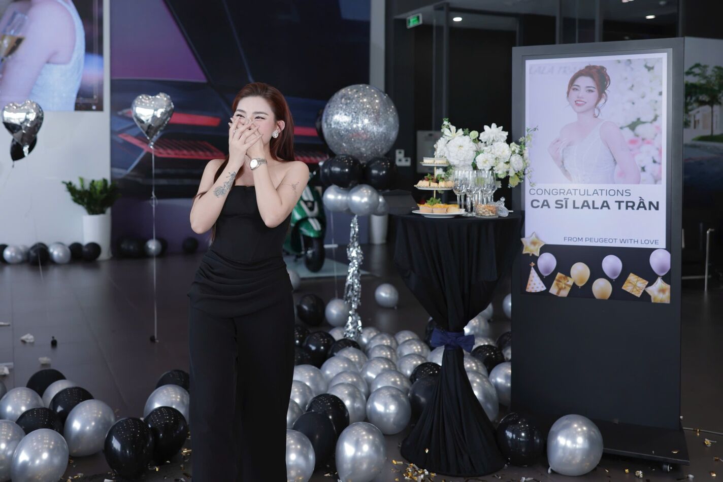 Read more about the article CHÚC MỪNG CA SĨ LALA TRẦN CHÍNH THỨC ĐÓN NHẬN PEUGEOT 3008