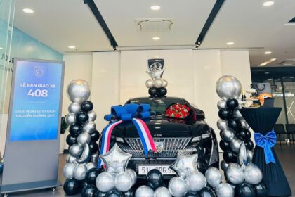 PEUGEOT HỒ CHÍ MINH CHÚC MỪNG CHỦ NHÂN MỚI CỦA PEUGEOT 408