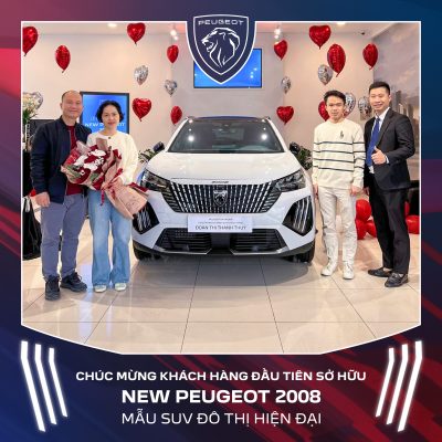 Lễ giao xe peugeot 2008
