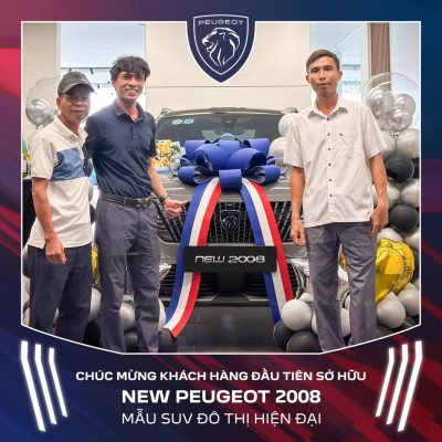 Lễ giao xe peugeot 2008