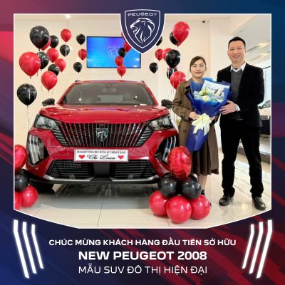 Lễ giao xe peugeot 2008