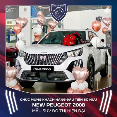 Lễ giao xe peugeot 2008