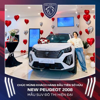 Lễ giao xe peugeot 2008