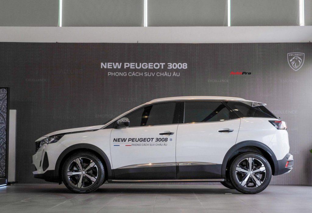 New Peugeot 3008 màu trắng