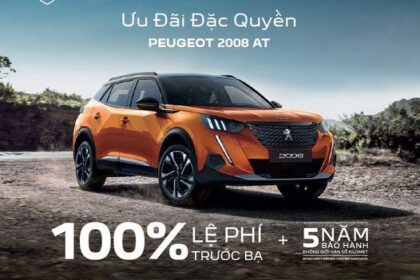 ĐẶC QUYỀN ƯU ĐÃI – PEUGEOT 2008 AT